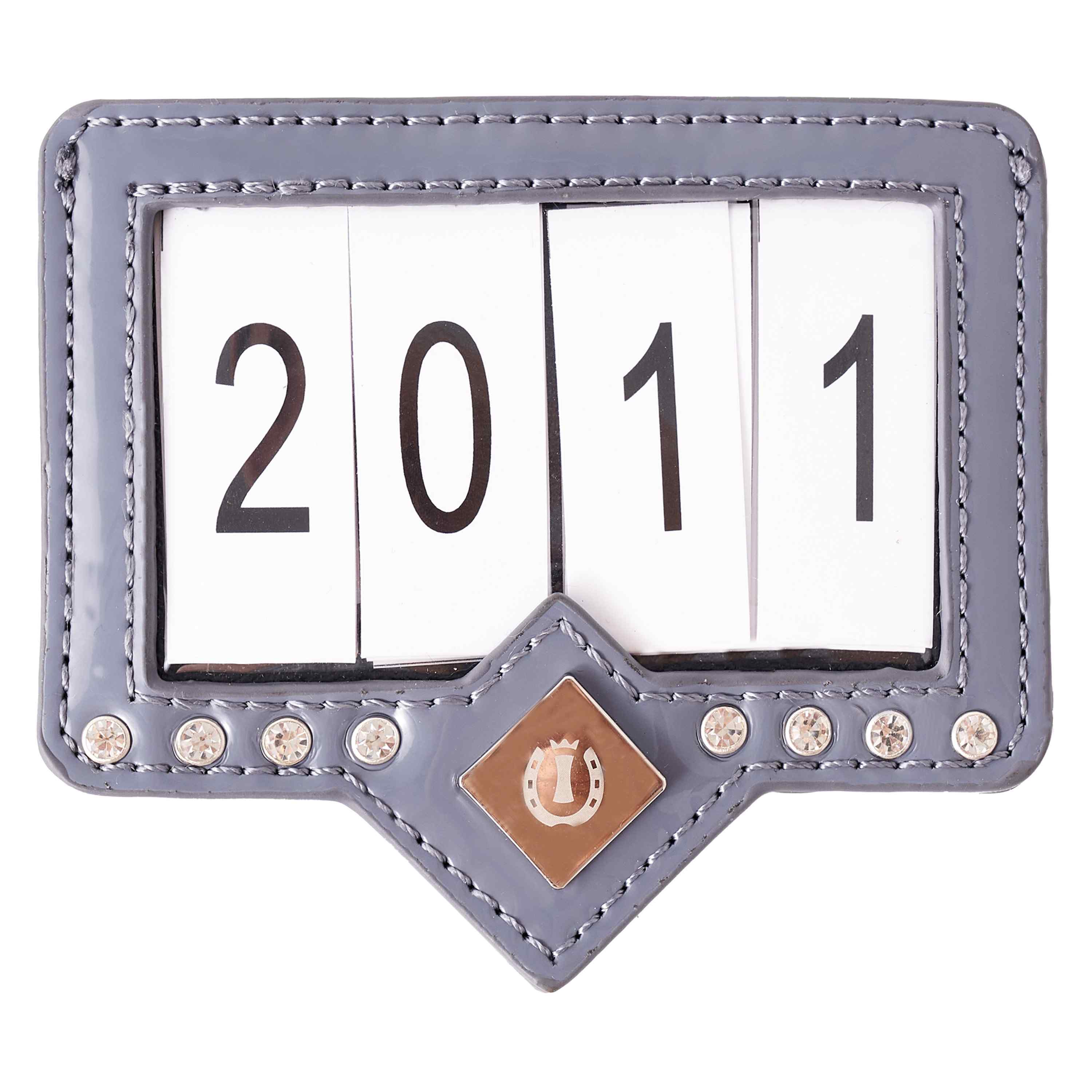 Imperial Riding Nummerbricka Show and Glow Darkgrey