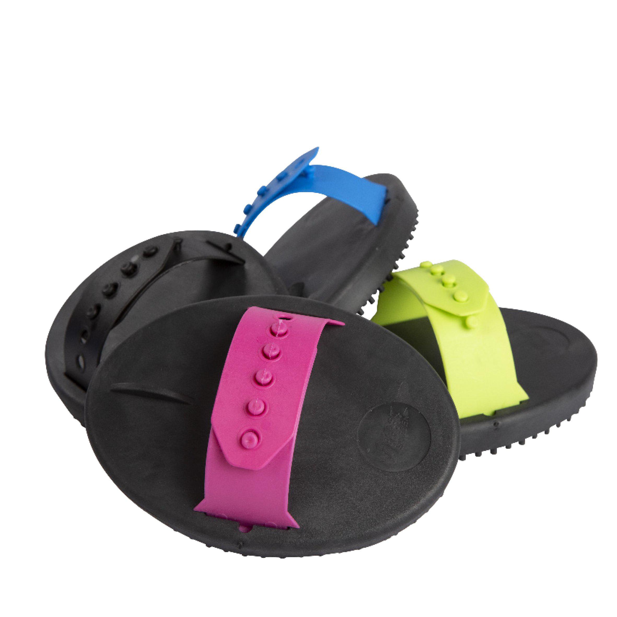 V-Plast Rubber Curry Comb - Black/Black - 2