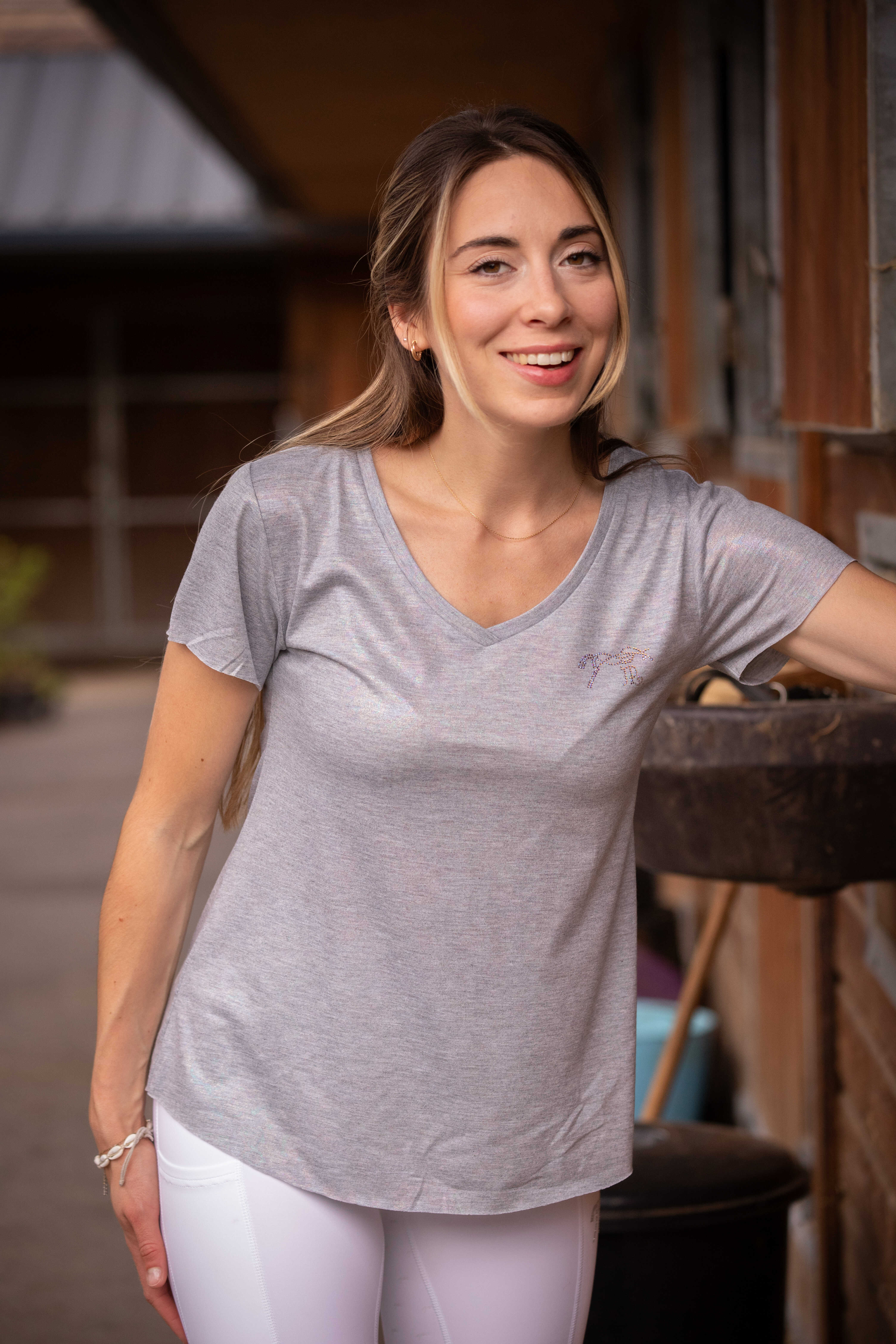 Penelope Juline T-shirt Grå - 2