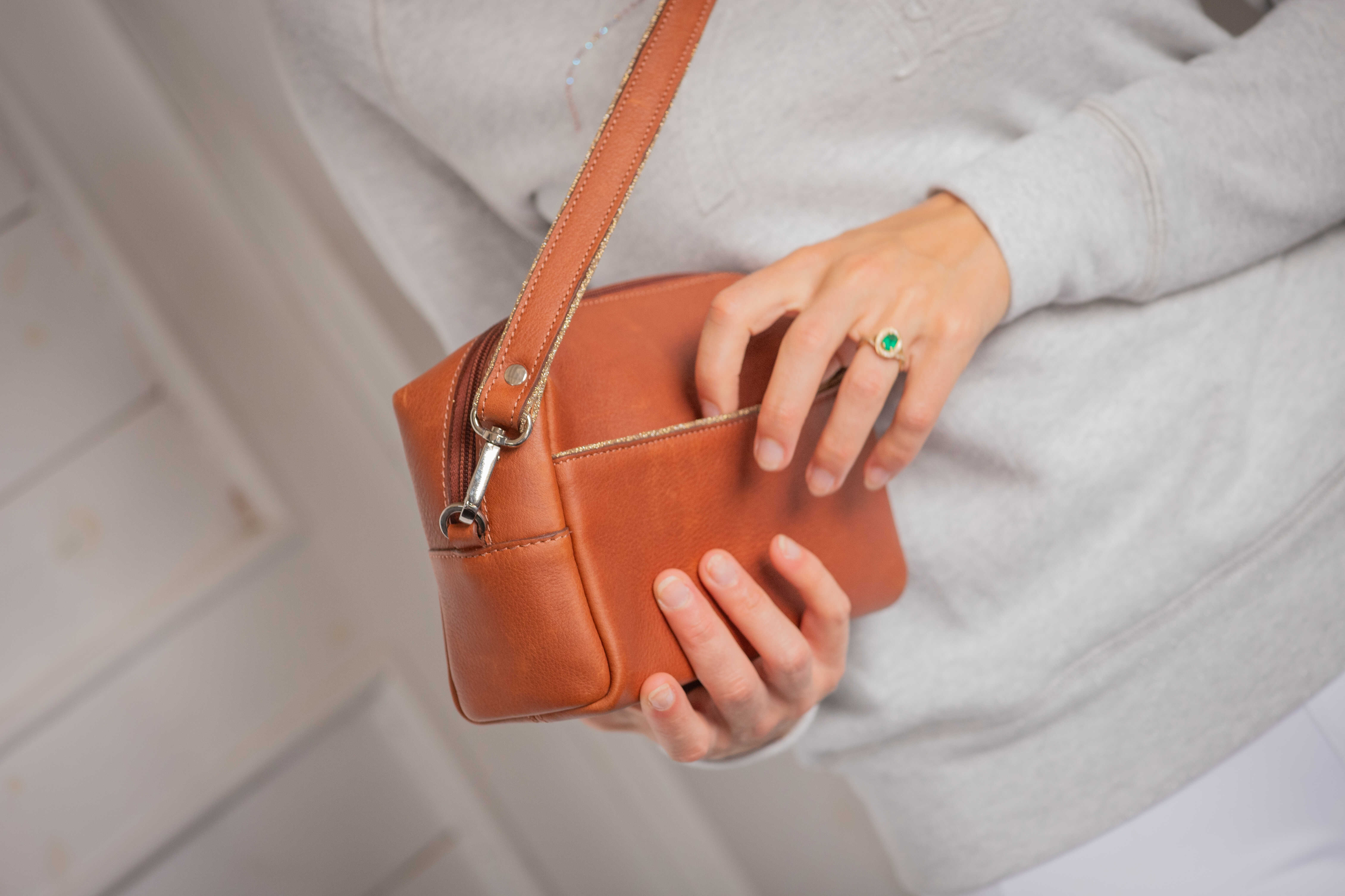 Pénélope Laly Shoulder Bag Havana - 3