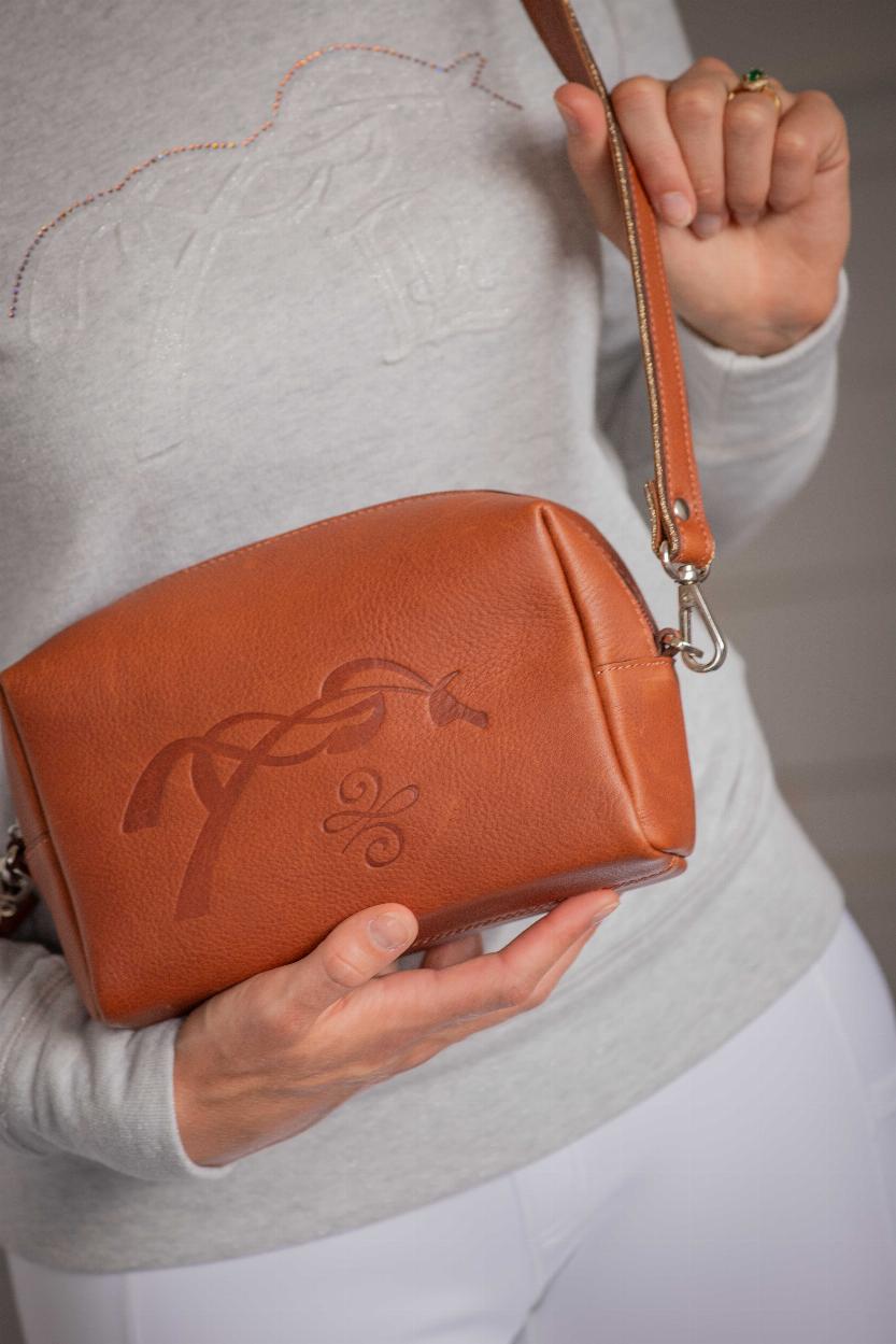Pénélope Laly Shoulder Bag Havana