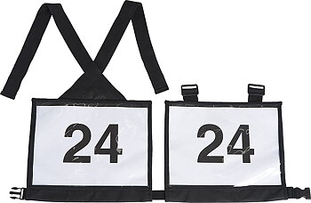 EQUITHEME Competition Holder For Riders Black
