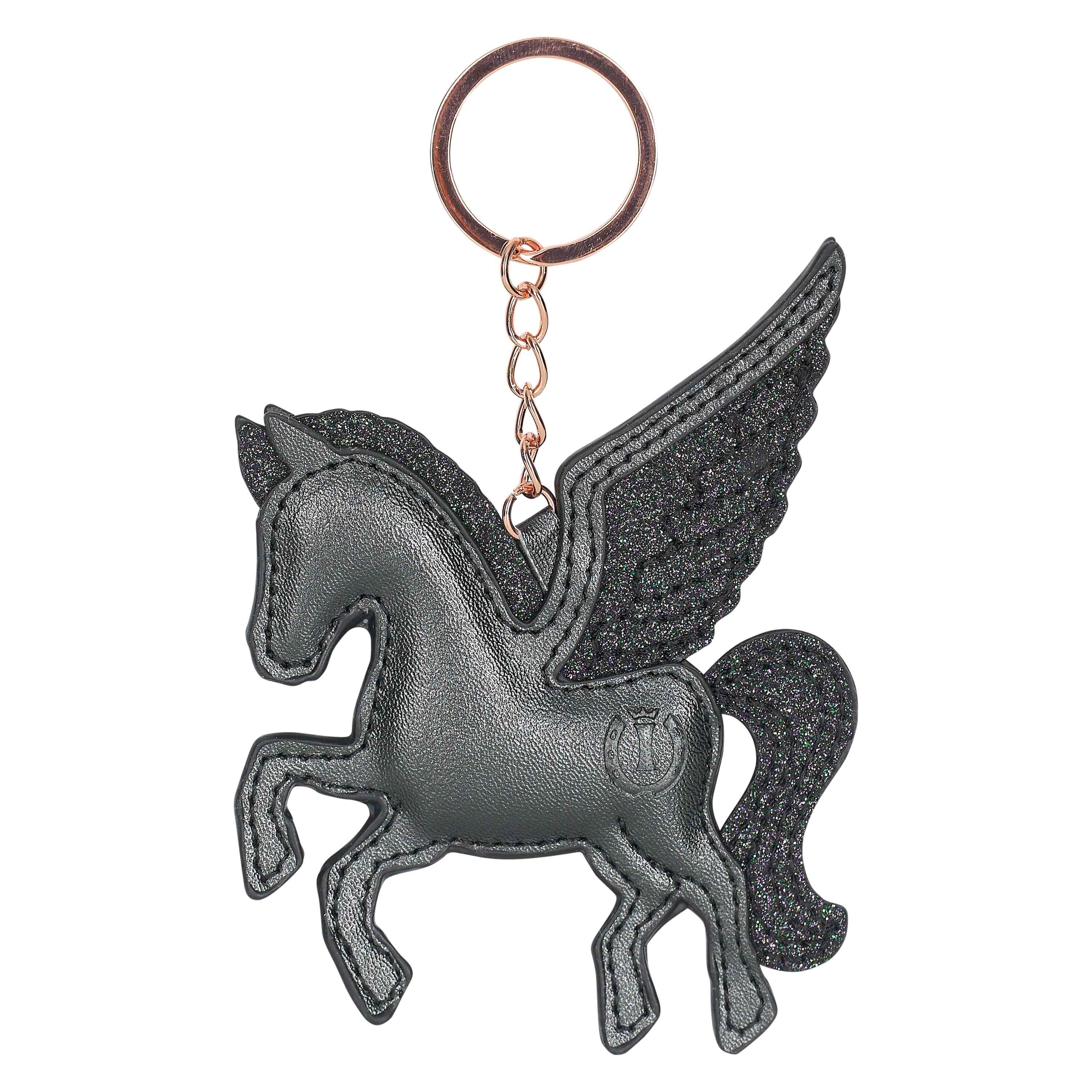Imperial Riding Keychain Key To My Horse Black metallic