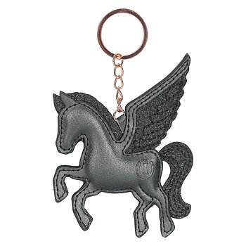 Imperial Riding Keychain Key To My Horse Black metallic