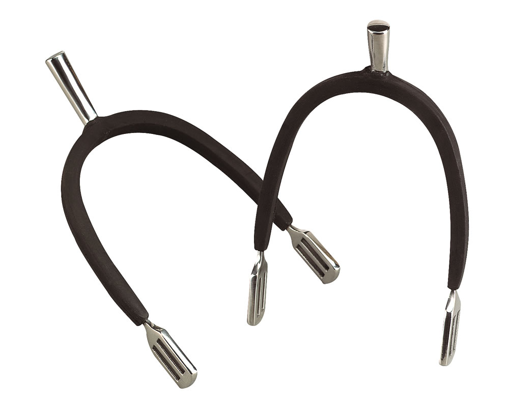 FEELING 'Prince Of Wales' Sporrar i Gummiklätt Rostfritt Stål (Men size, Neck : 20 mm)