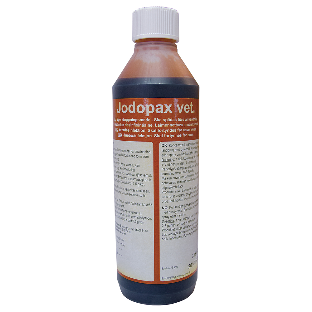 Pharmaxim Jodopax veterinary concentrated 500 ml