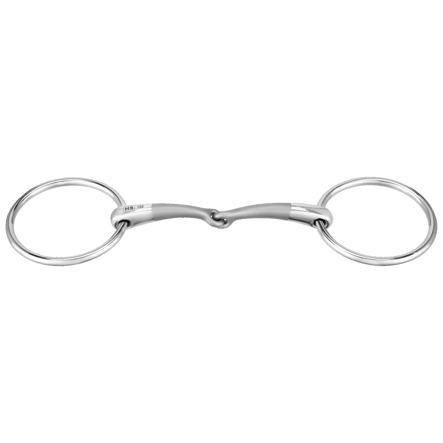 Sprenger SATINOX Loose Ring Snaffle 14 mm Single Jointed - Stainless Steel, 115 mm