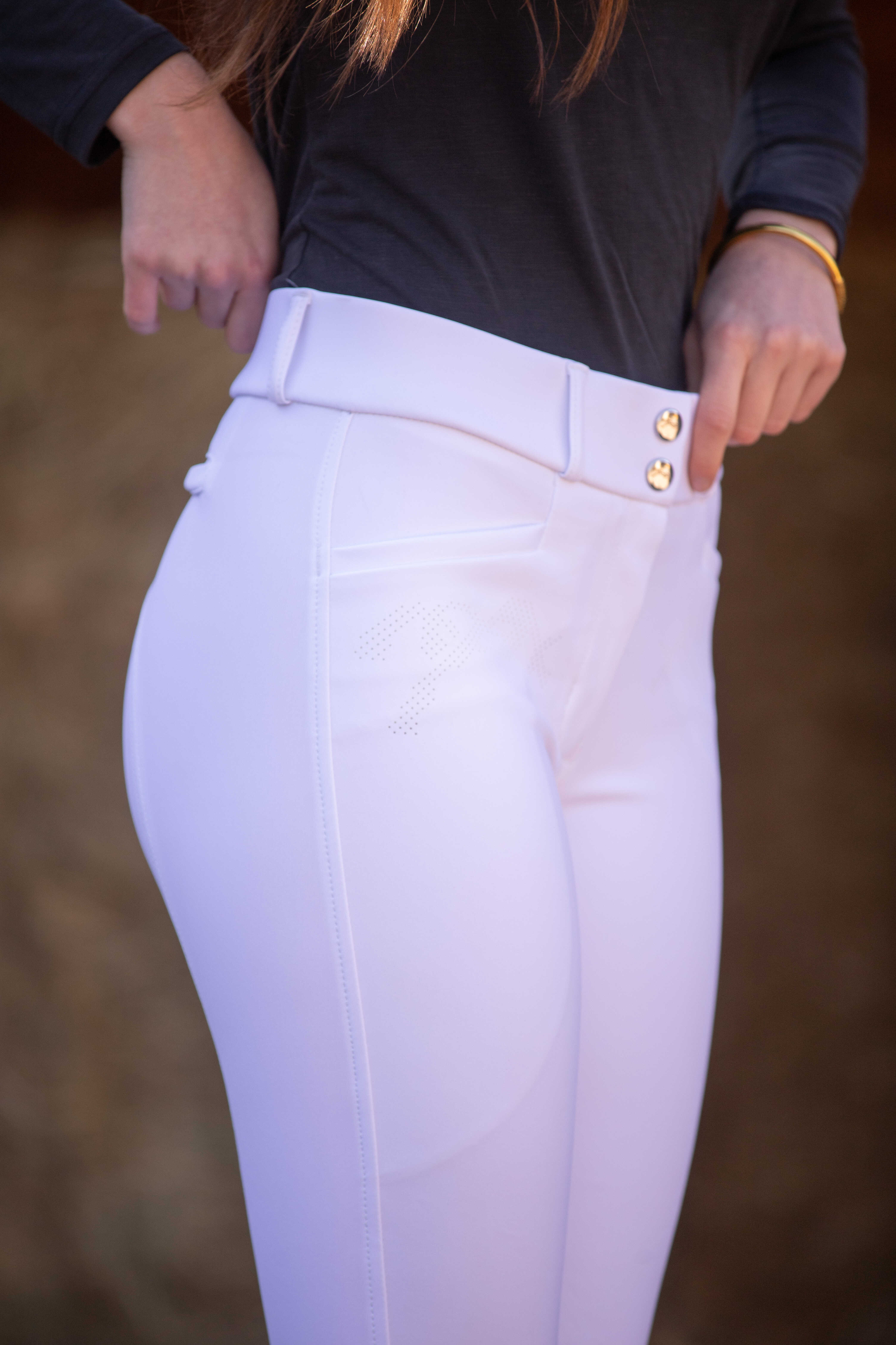 Pénélope Majestic Breeches White - 5