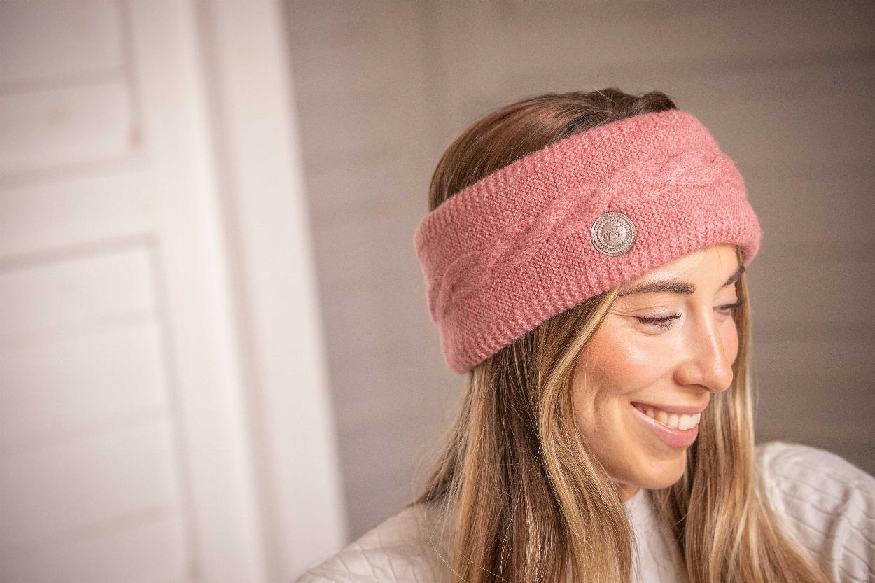 Penelope Mel Pannband Dusty Pink - 3