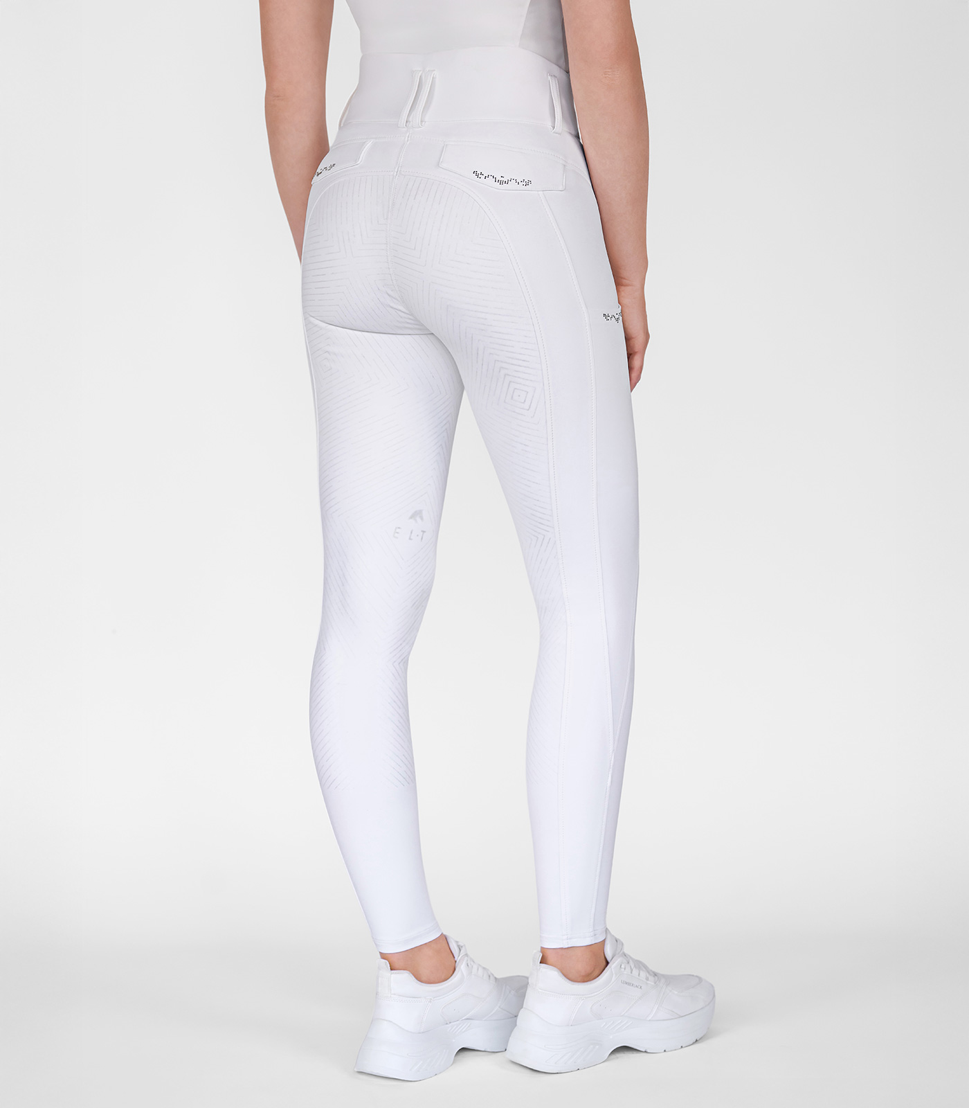ELT Comfort Ride Glam ridebukser - hvit - 2