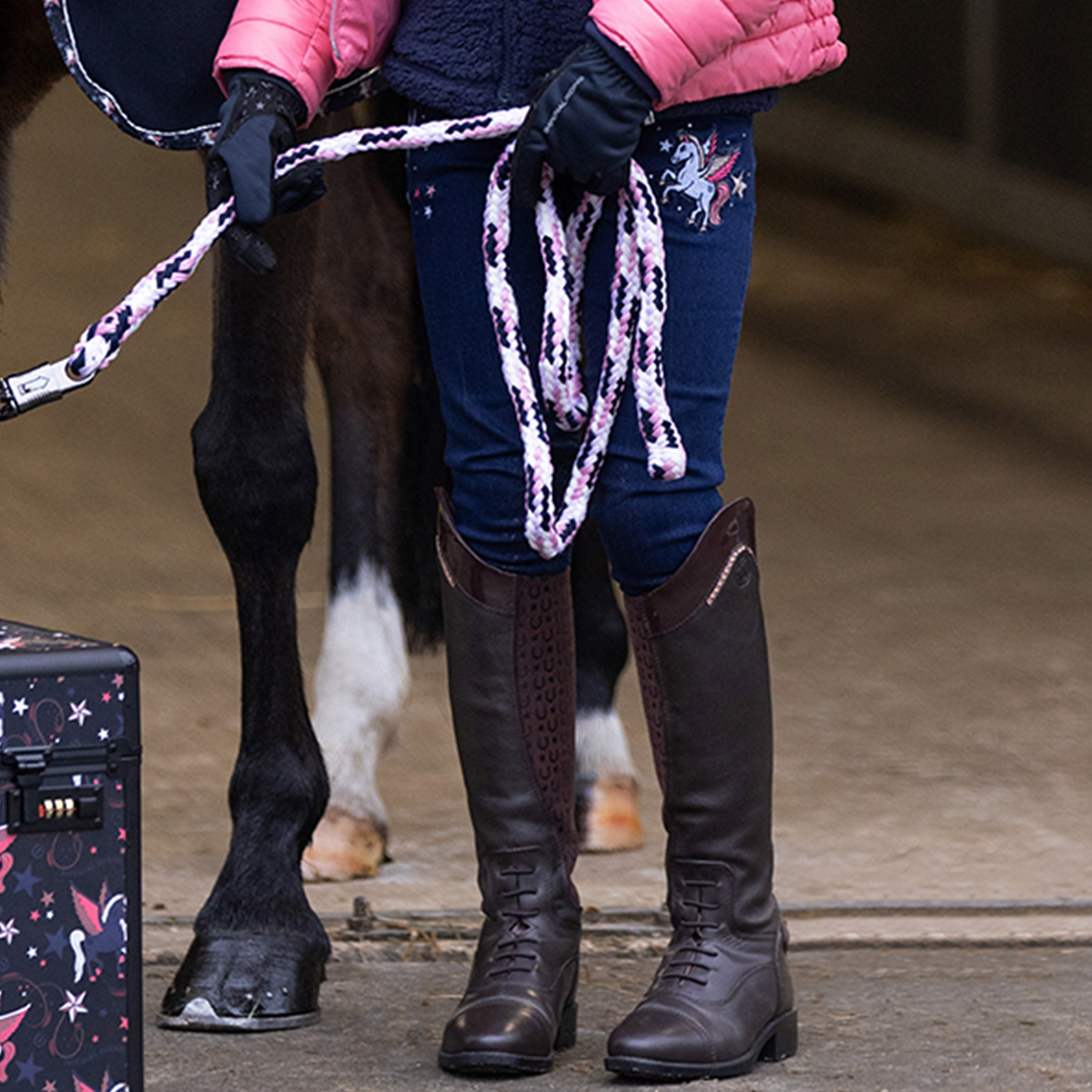 Imperial Riding KIDS Ridbyxor Demi Dark denim (116)