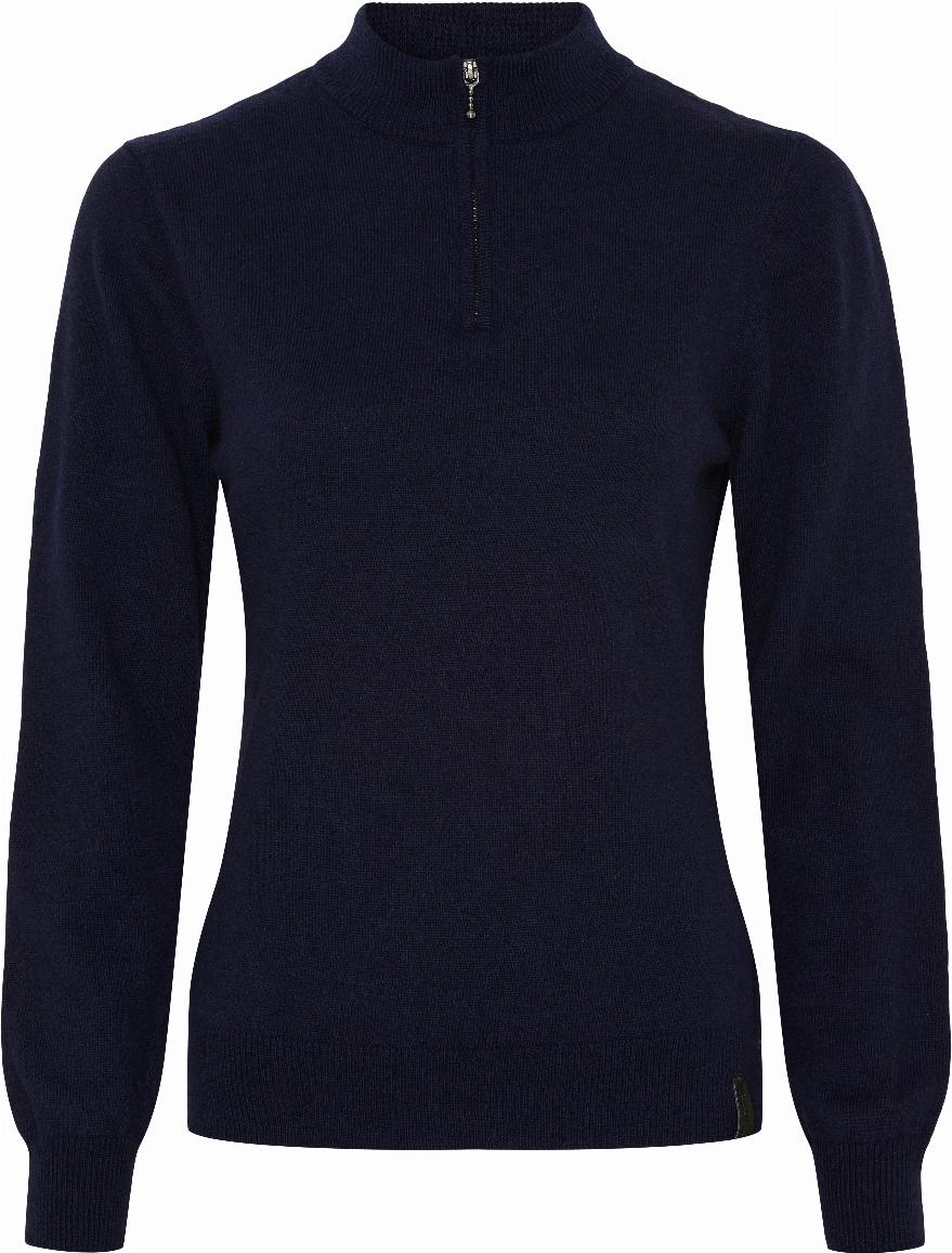 CATAGO Victoria Stickad Ridtröja - Navy (XS)