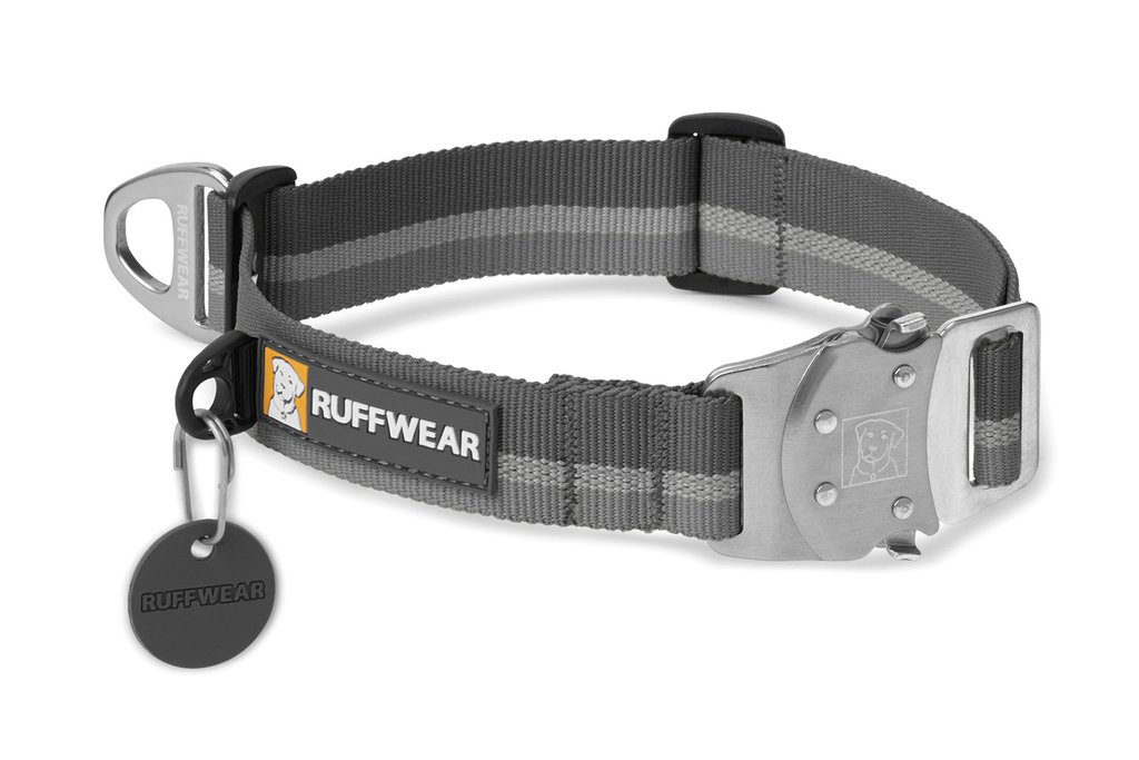 Ruffwear - Reflekterande Hundehalsbånd Top Rope- Granite Gray (L)