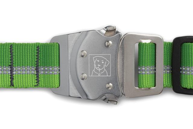 Ruffwear - Heijastinpanta Top Rope -  Granite Gray - kaulapanta lukitus