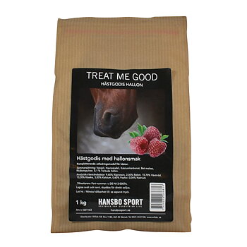 Hansbo Sport Treat Me Good Hästgodis Hallon 1 kg