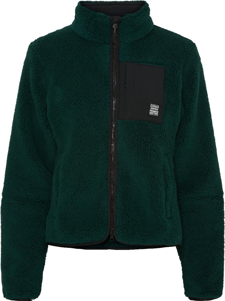 CATAGO Vinetia Fleecejacka - Ponderosa Pine (XS)