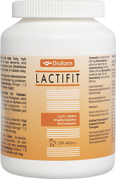 Diafarm LactiFit Maitohappotabletit Kissalle, 250kpl