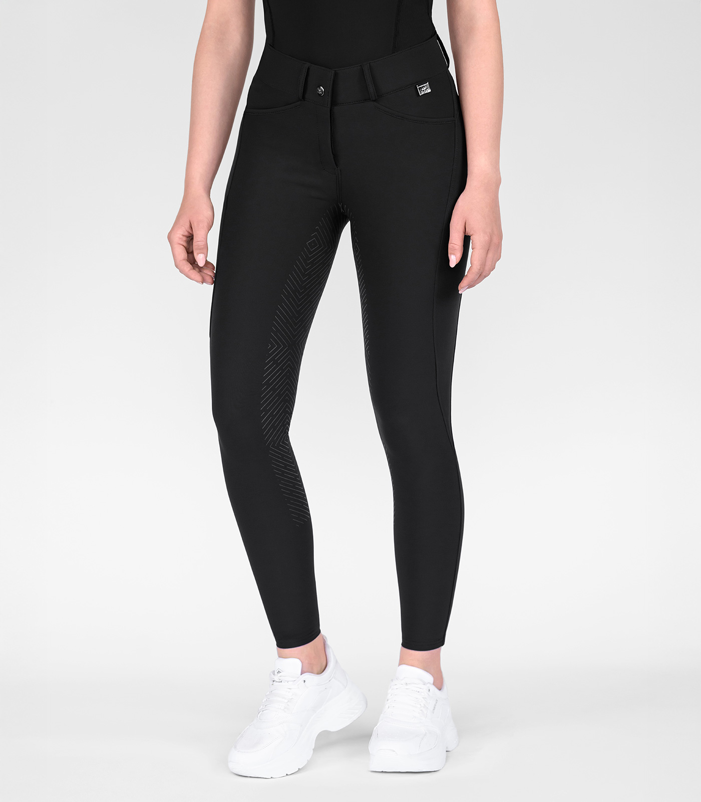 ELT Comfort Ride silicone riding breeches - black