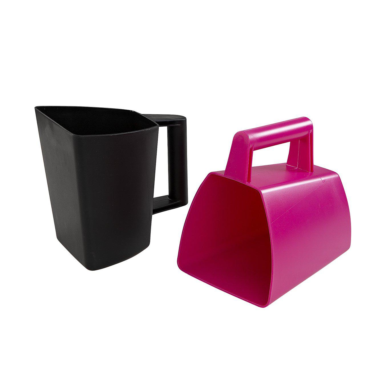 V-Plast Feed Scoop, 2 L - Black