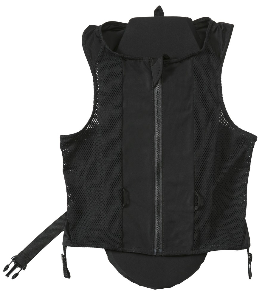 EQUITHEME Mesh Turvaliivi Musta, S