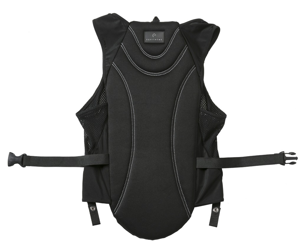 EQUITHEME Mesh Turvaliivi Musta, S - 4