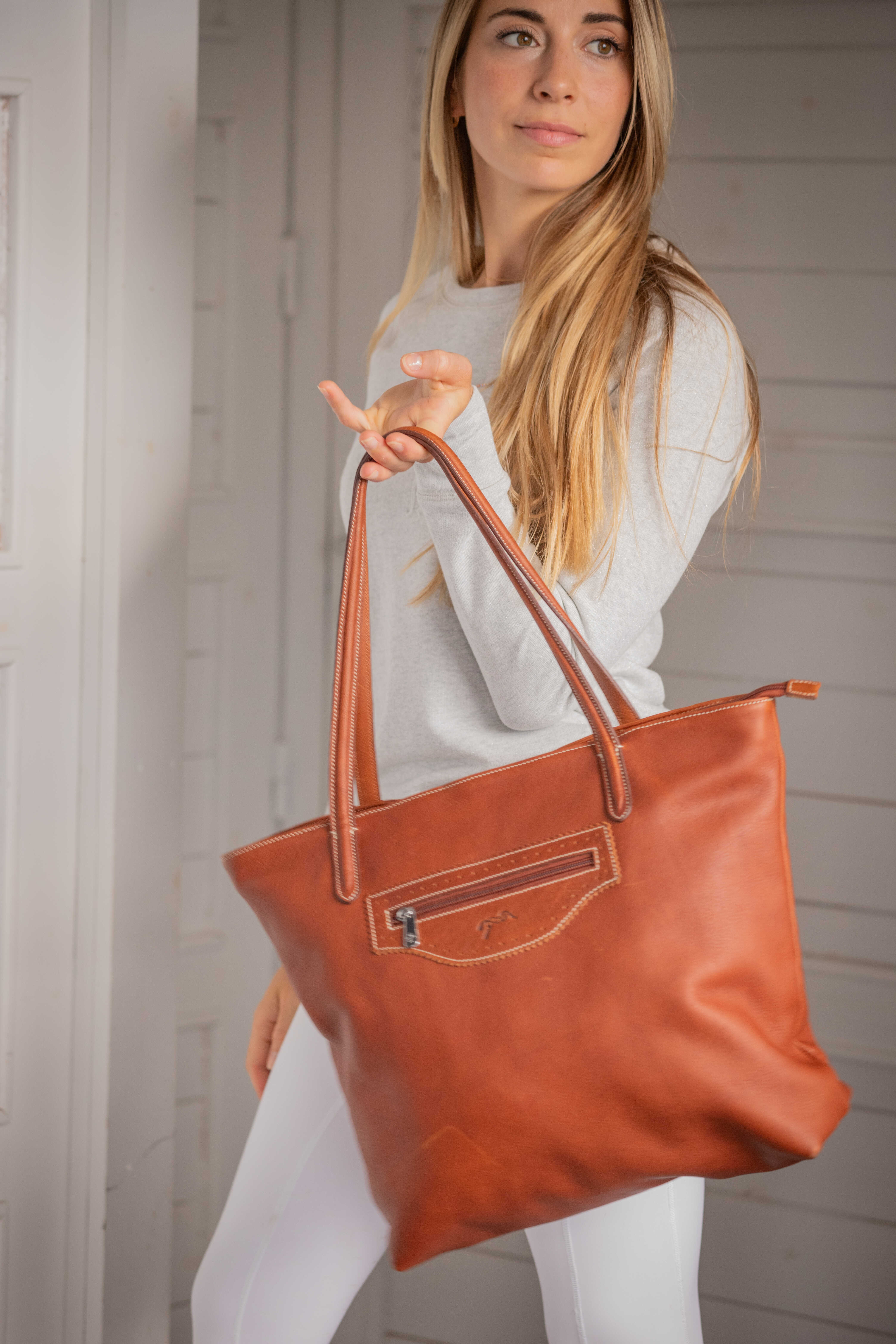 Pénélope Toti Purse Cognac - 3