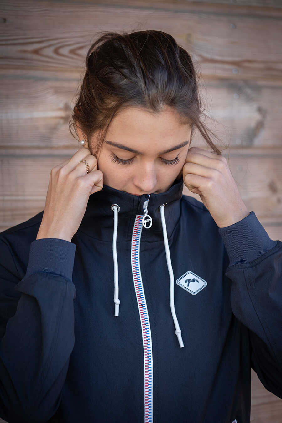 Pénélope Airjacket Riding Jacket Navy blue - 5