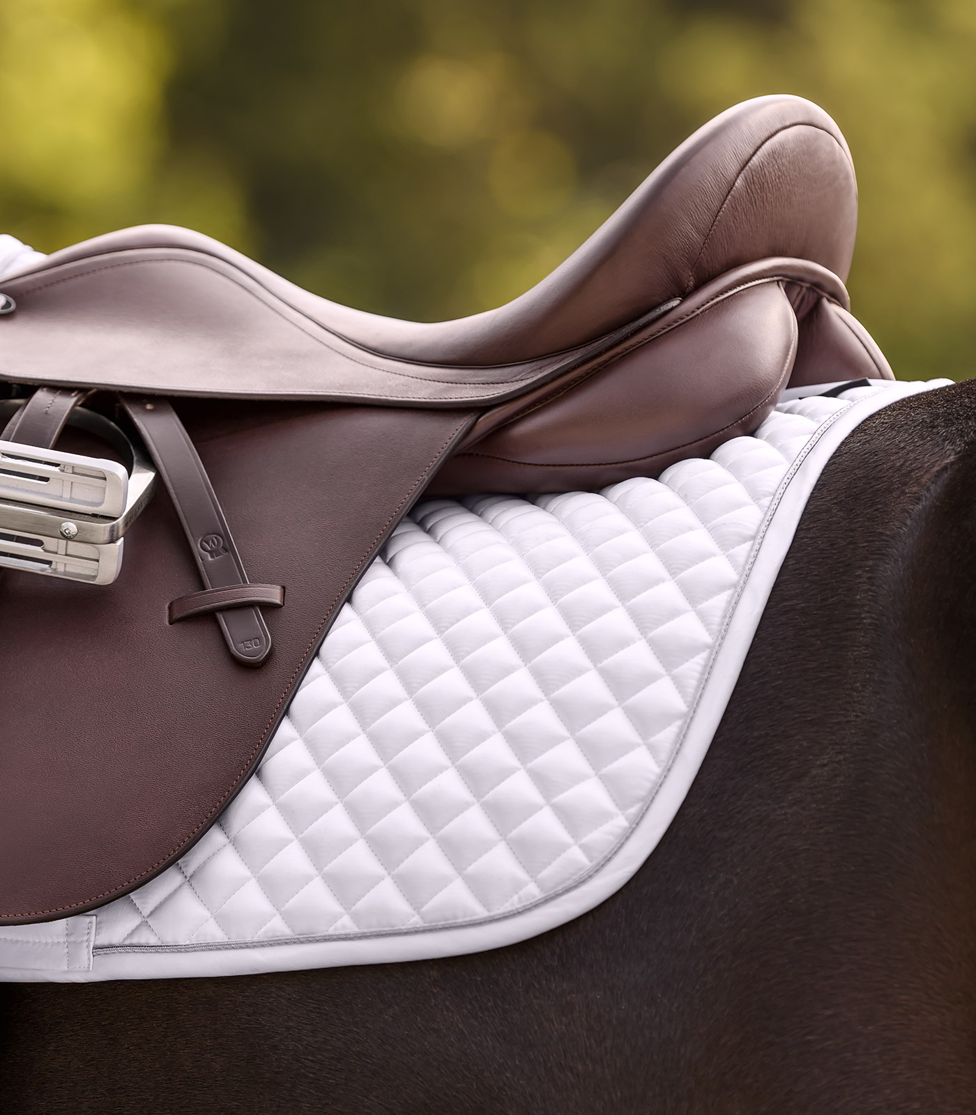 Waldhausen Felix Glam saddle pad - white - 9