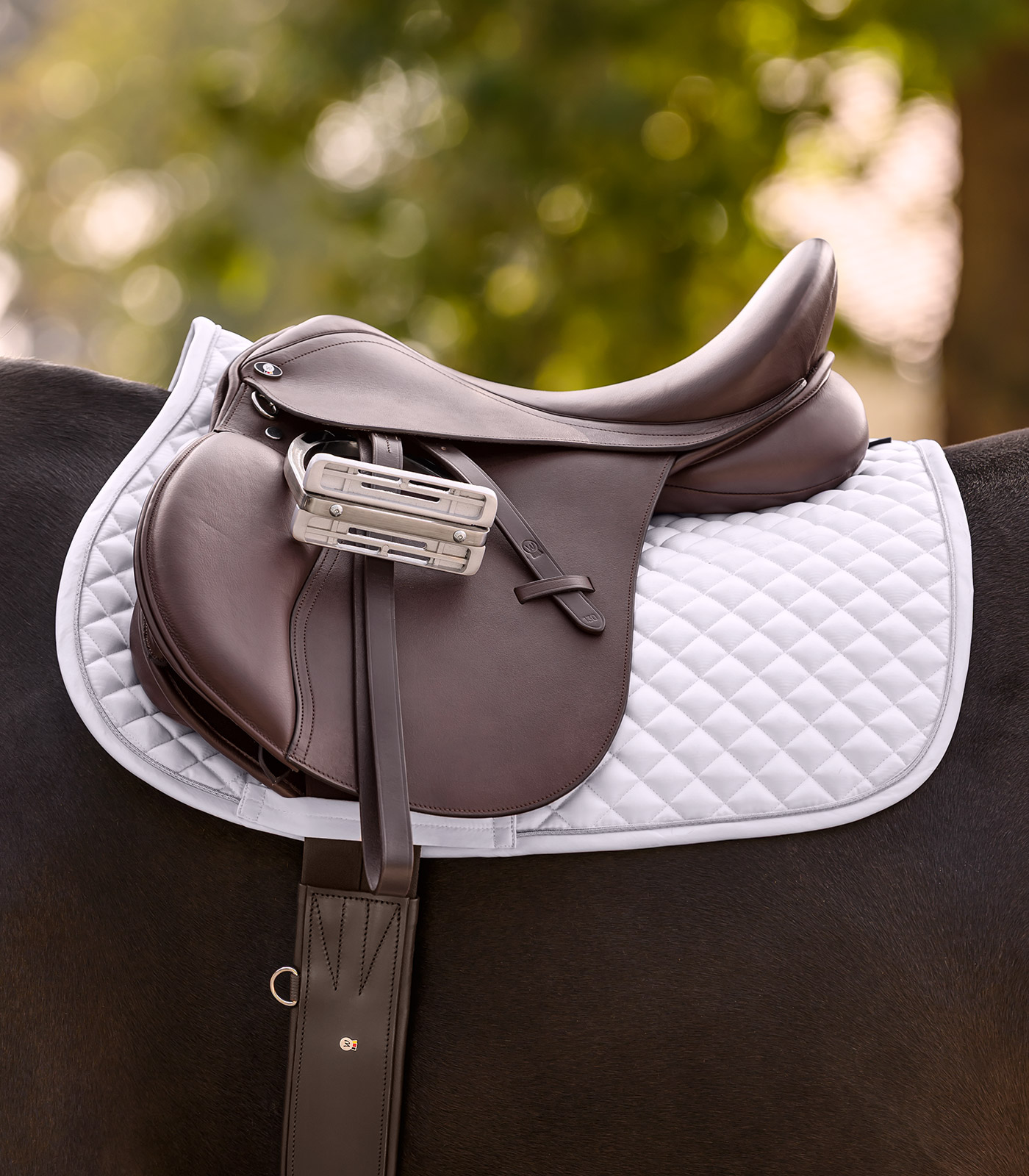 Waldhausen Felix Glam saddle pad - white - 7