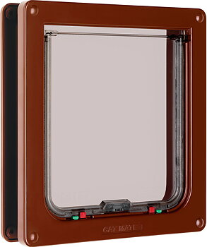 Petmate Large Cat Flap - Brown