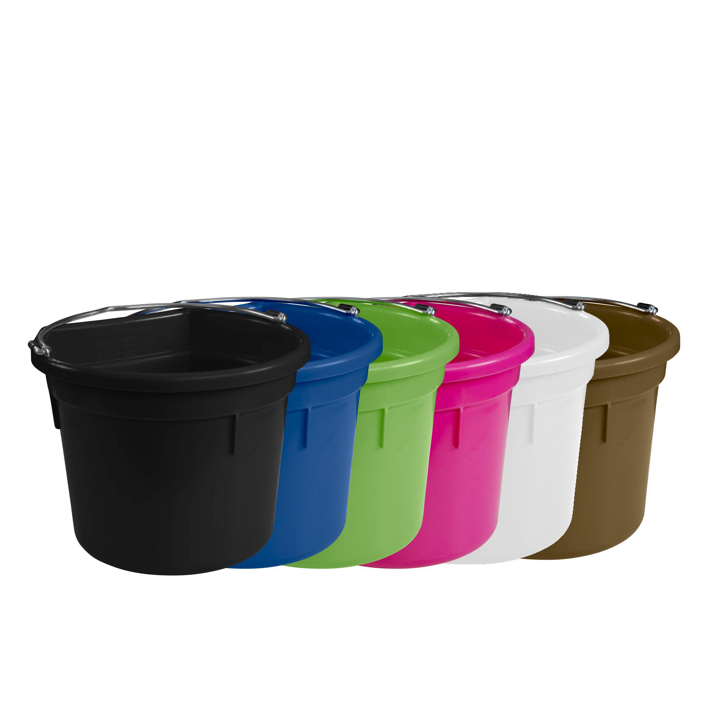 Källquist Equestrian Bucket with Flat Back - Apple Green - 2