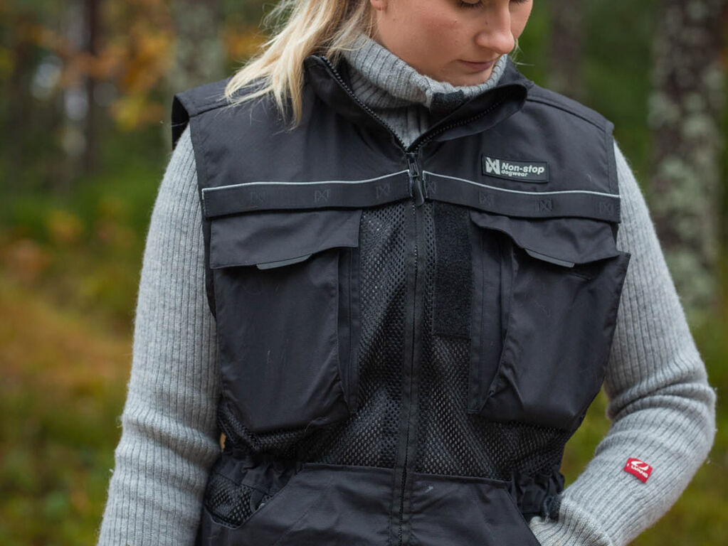 Non-Stop Dogwear Koirankoulutusliivi - Musta, S