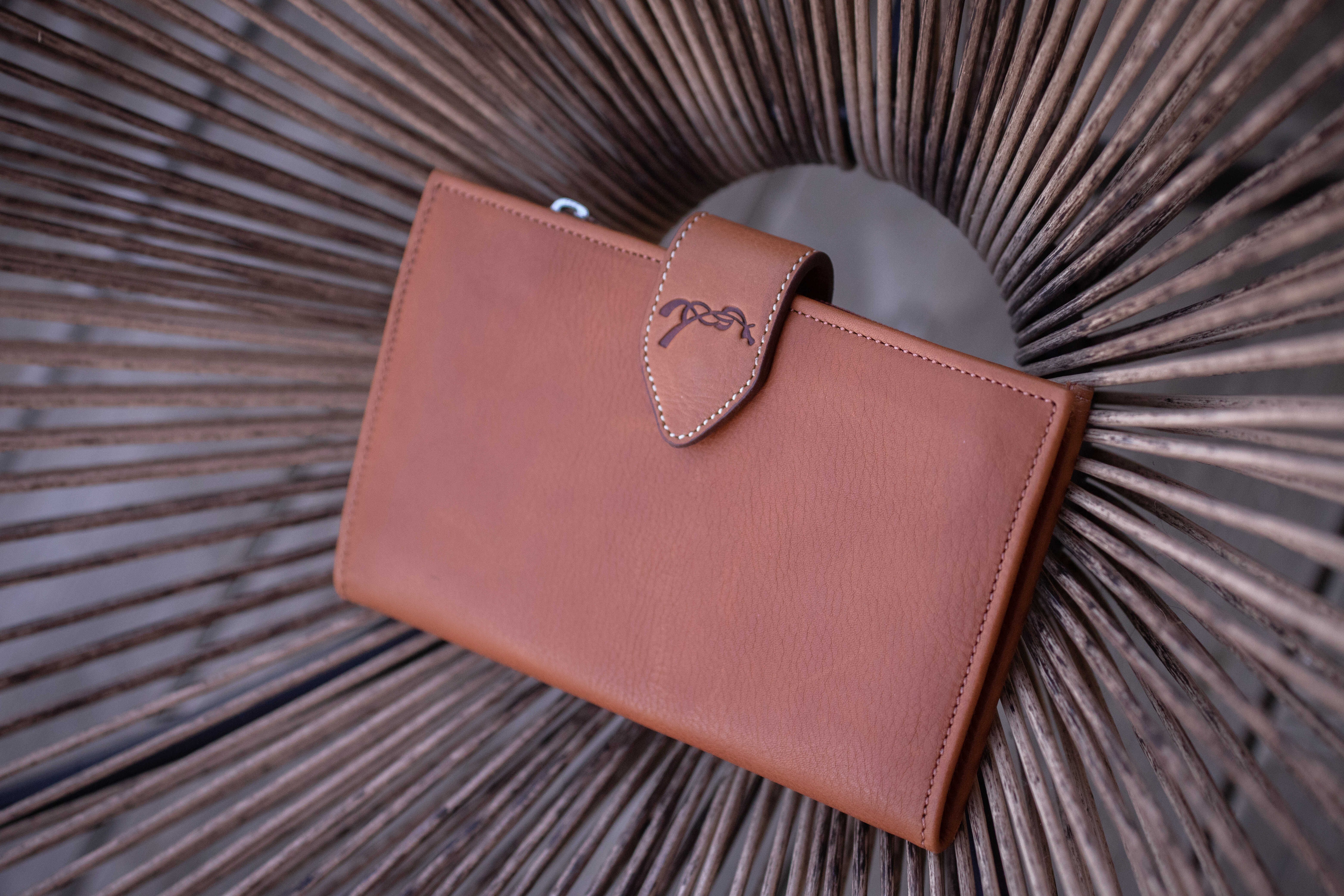 Penelope Bertille Plånbok Cognac - 4