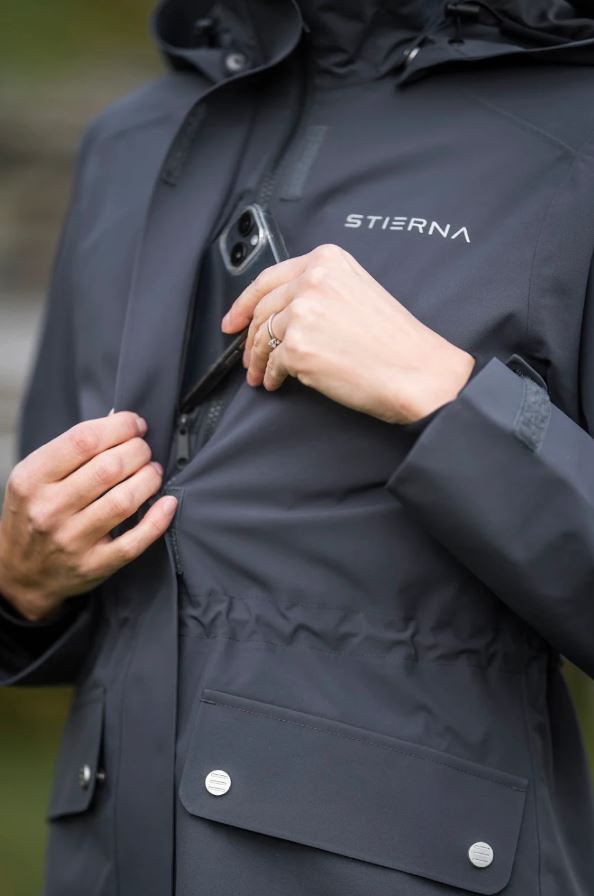 Stierna Cloud Rain Parka - Navy