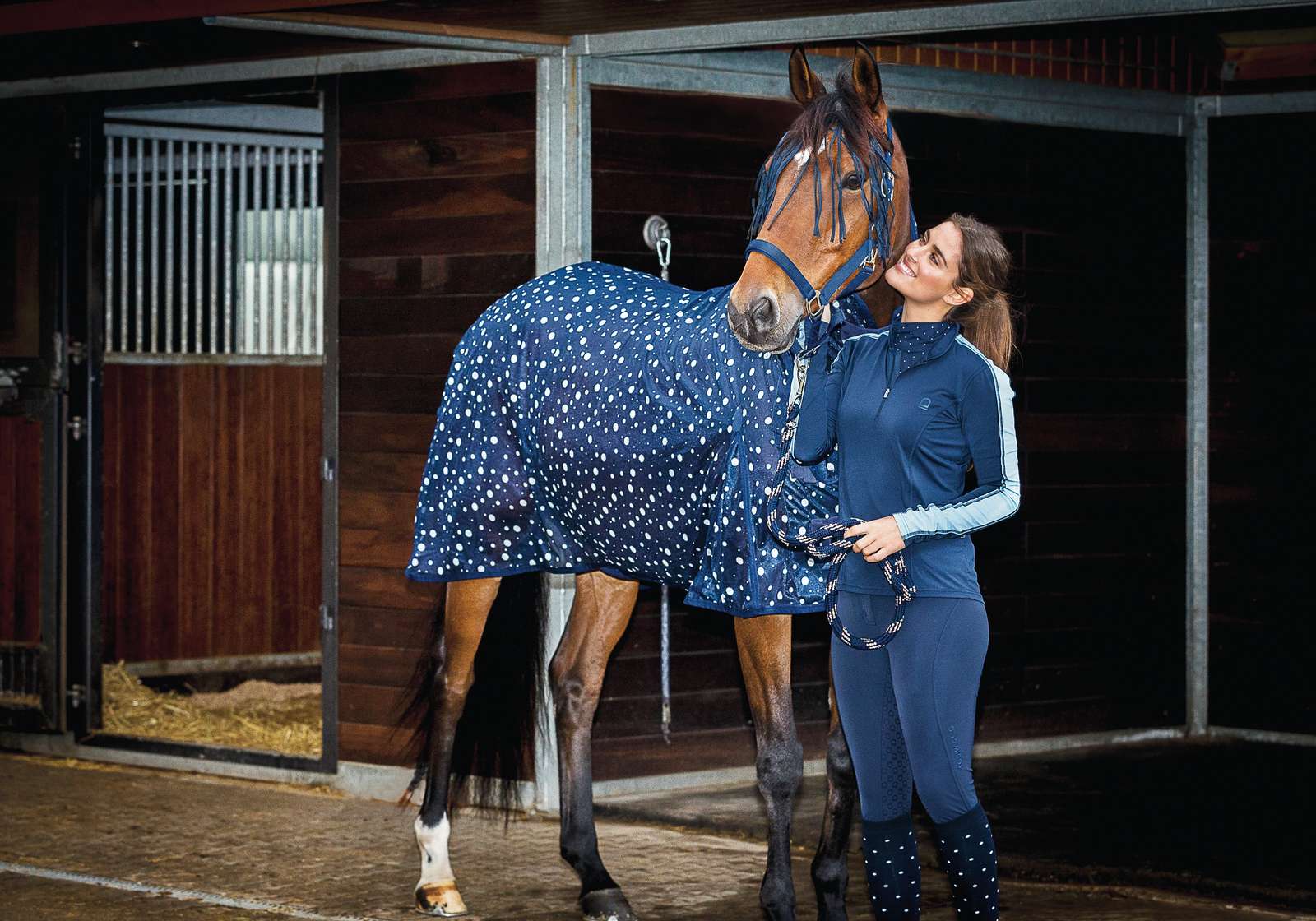 Horse Guard Arin fringe-Halter with fly protection - 3