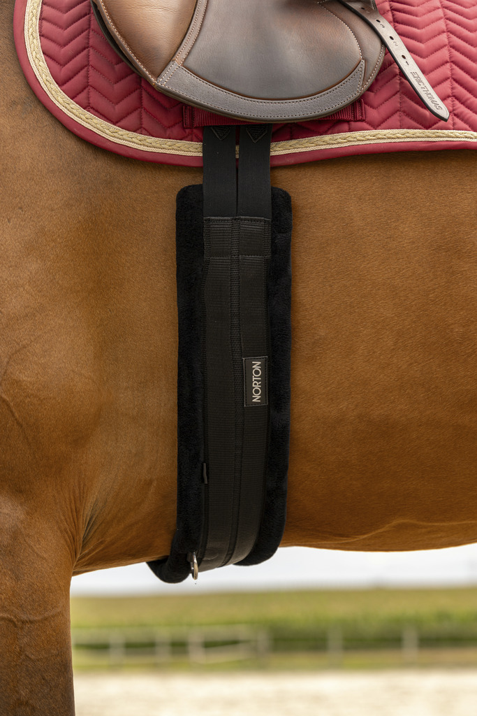 NORTON 'Smooth' Elastisk Sadelgjord Svart - 2