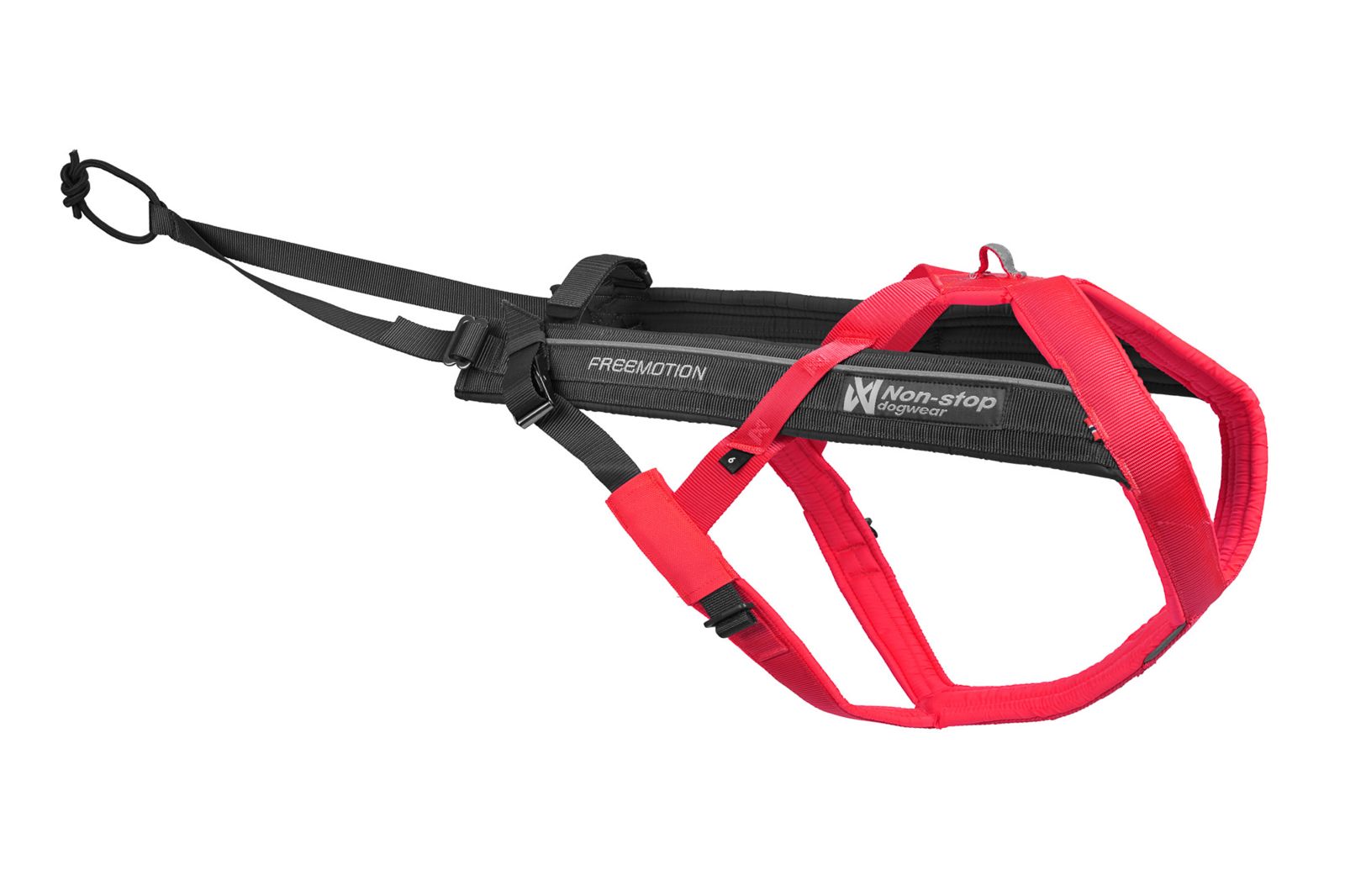 Non-Stop Dogwear Freemotion Harness 5.0 Vetovaljaat - Harmaa/Pinkki, 7 - 4