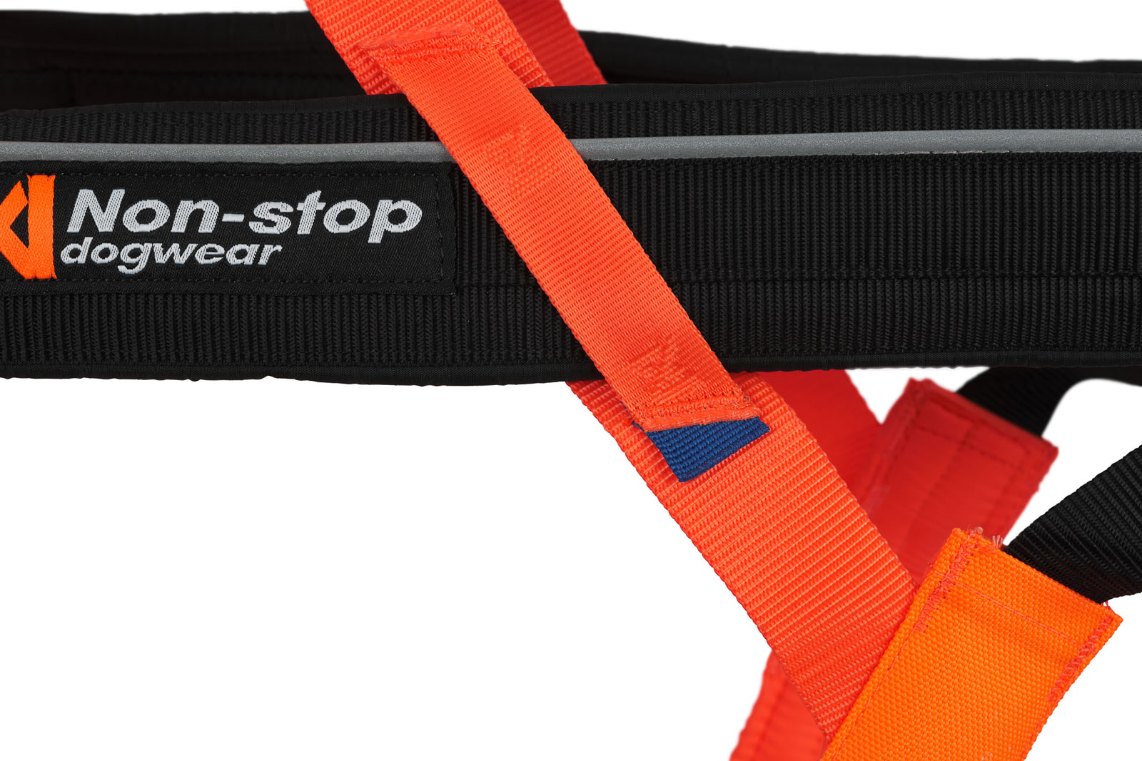 Non-Stop Dogwear Freemotion Harness 5.0 - Orange/Black , 6 - 2