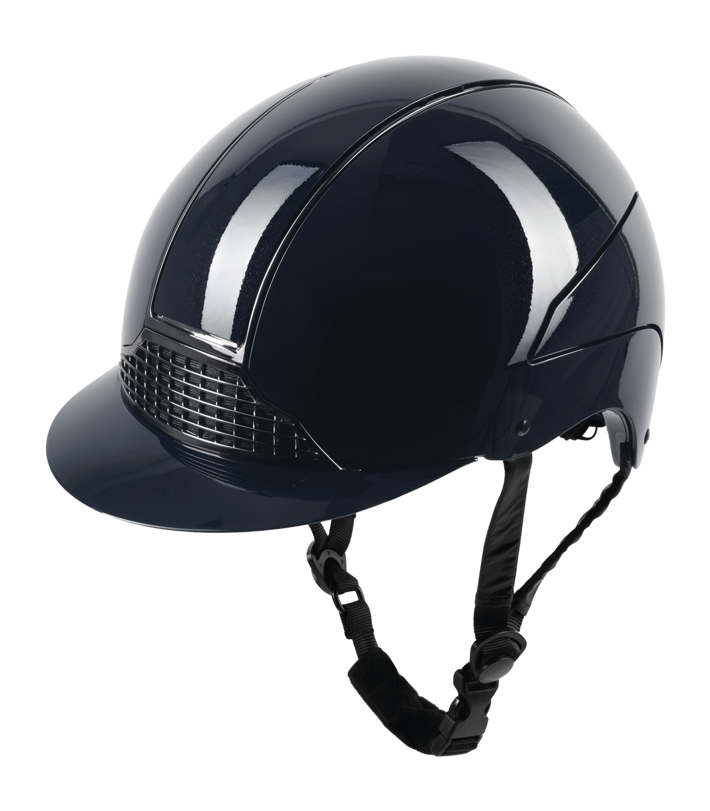SWING SWING H24 glossy riding helmet - blue glossy
