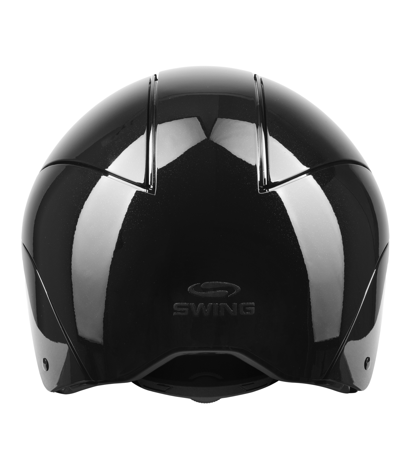 SWING SWING H24 glossy riding helmet - glossy black - 4