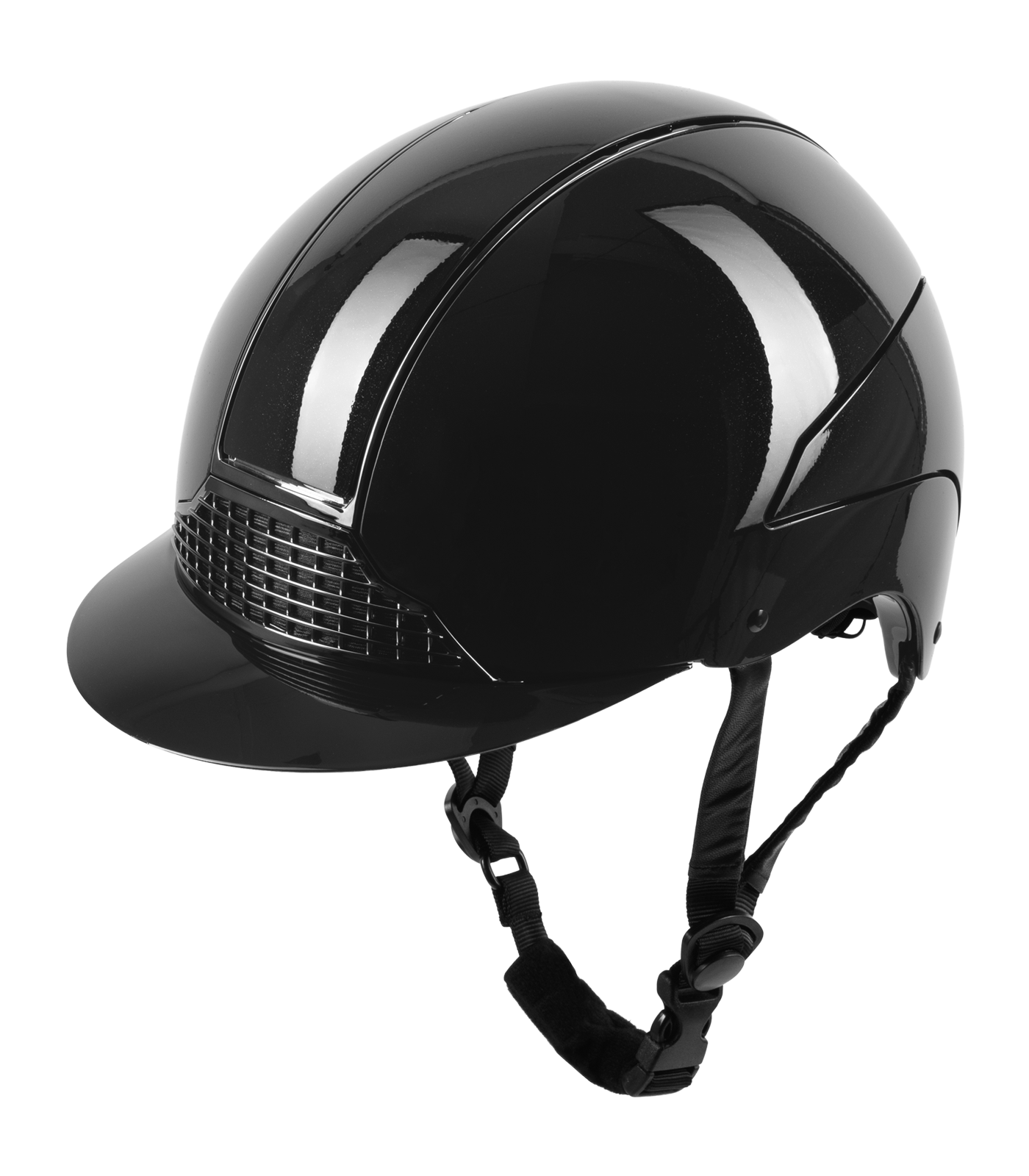 SWING SWING H24 glossy riding helmet - glossy black