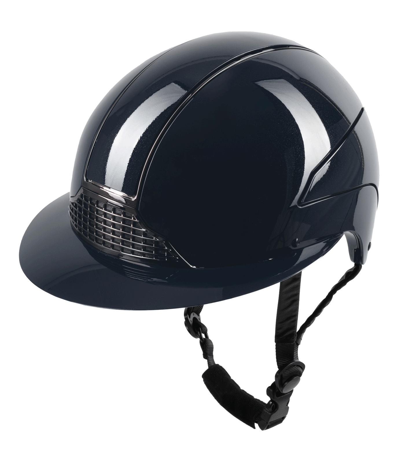 SWING H24 Lady Glossy SWING riding helmet - blue glossy