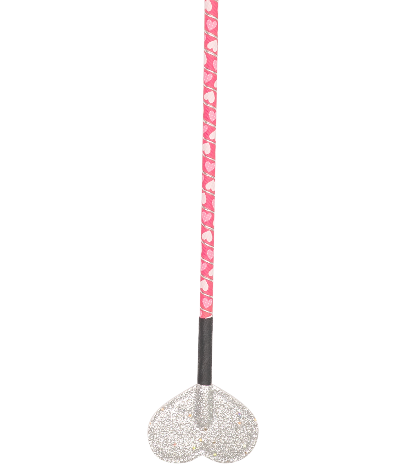 Waldhausen Barnridspö med hjärtan och hjärtformat smäll - rosa - 3