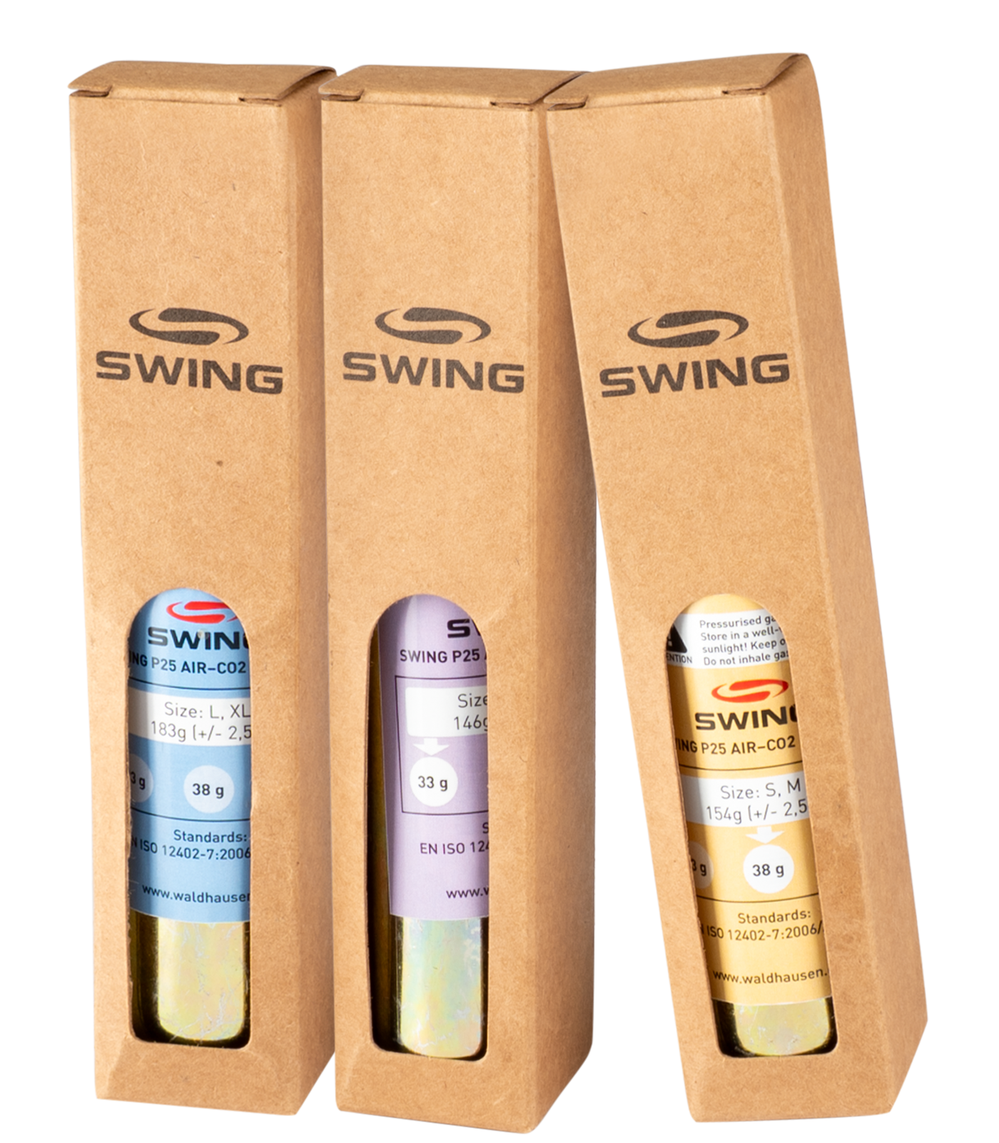 Vara-CO2-patruuna SWING P25 AIR