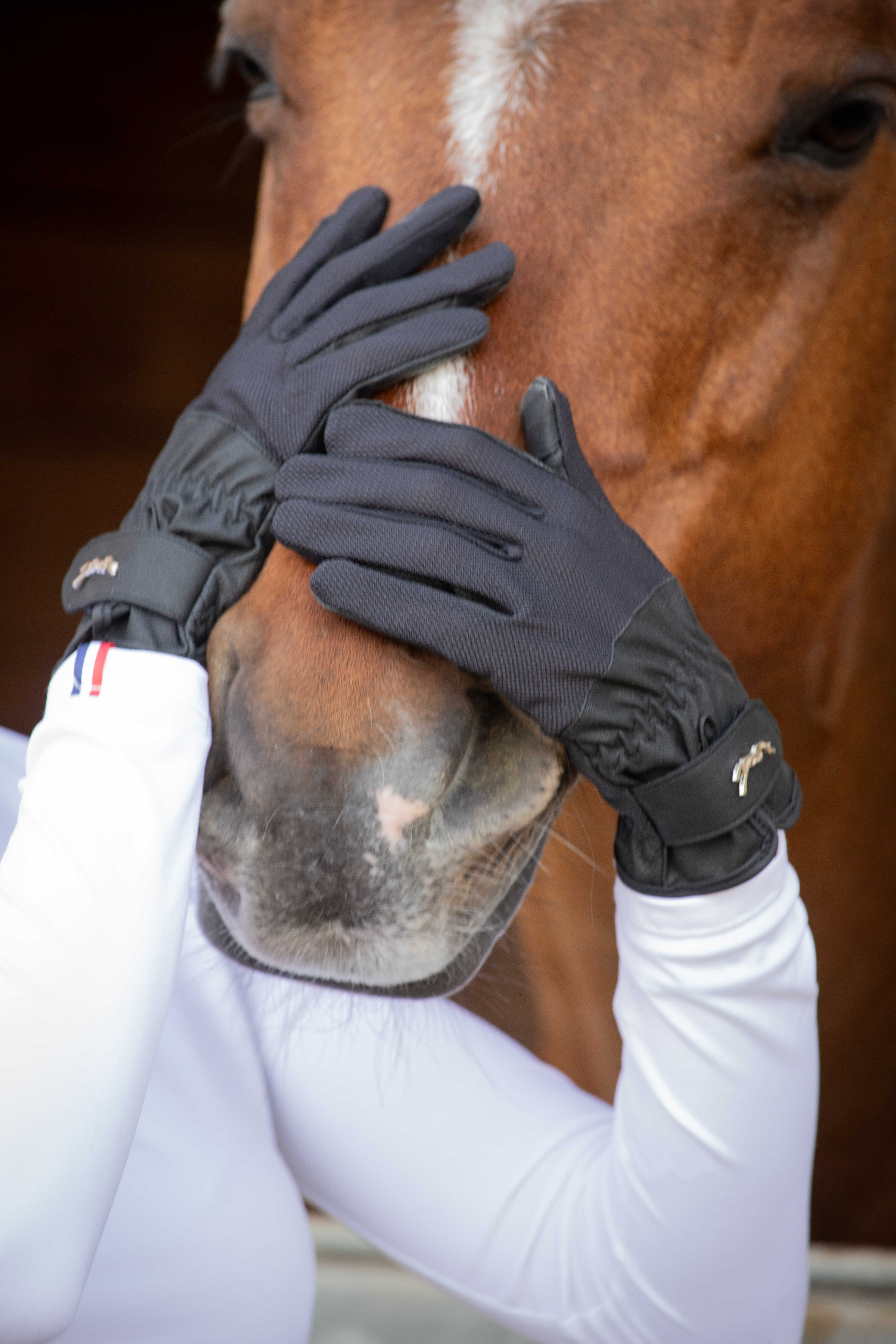 Pénélope Competition Riding Gloves Black - 3