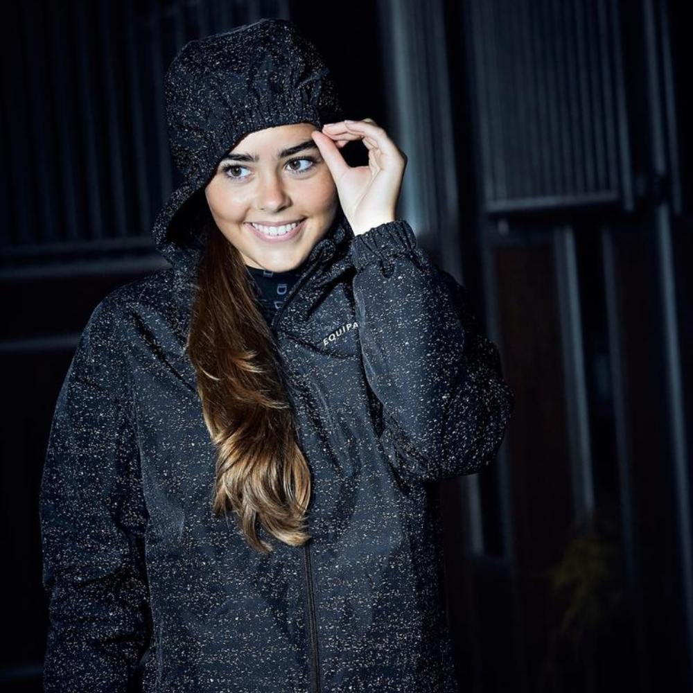 Equipage - Eira Rainjacket Reflective - Black, L - 2