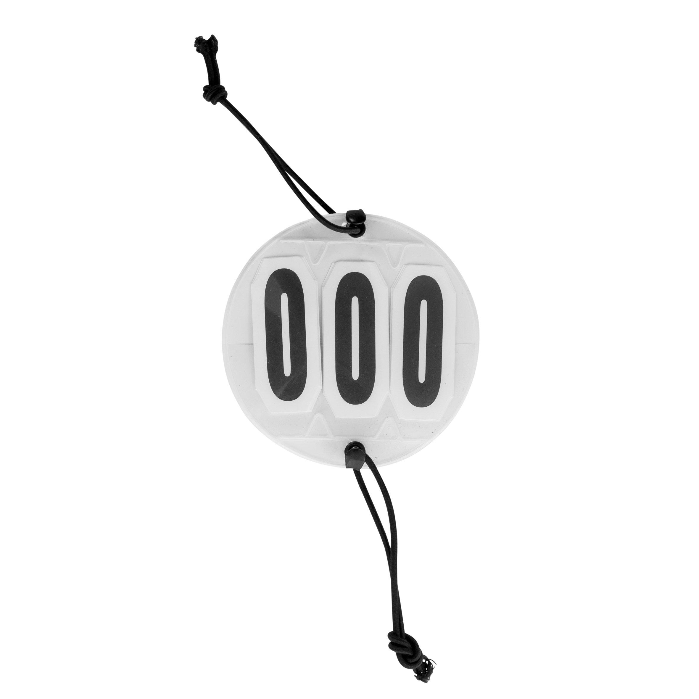 Källquist Equestrian Nummerlapp Till Träns, Par - Vit