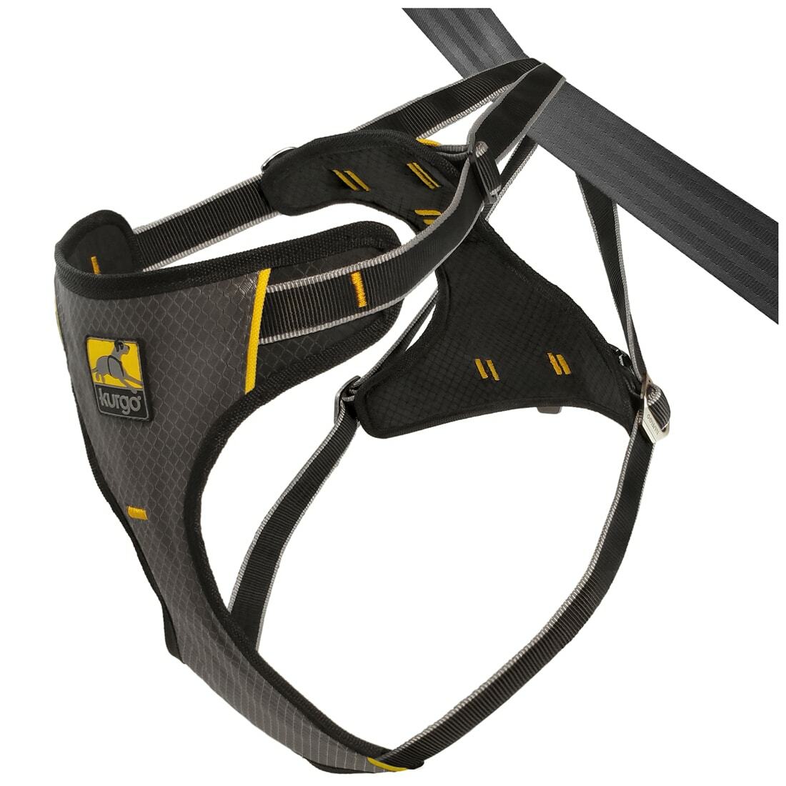 Kurgo Impact Crash Tested Seatbelt Harness - Black, S - 7