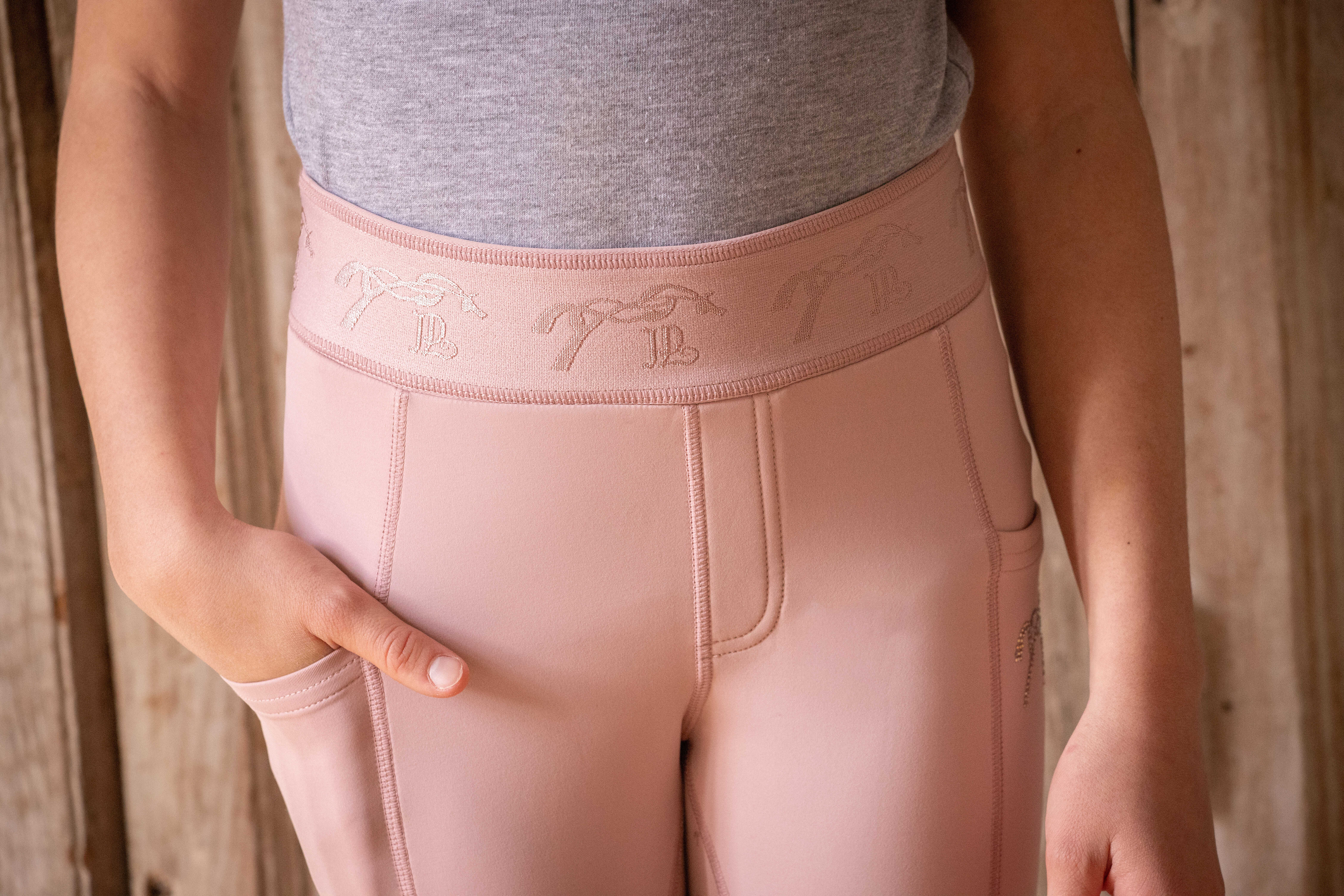 Pénélope Delphe Junior Riding Tights Light pink - 5