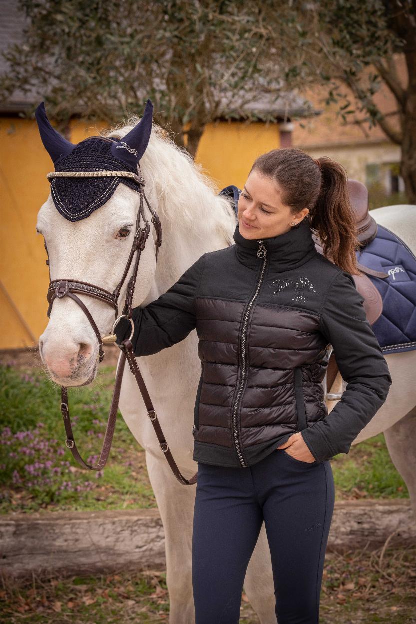 Penelope Edelweiss Ridjacka Svart